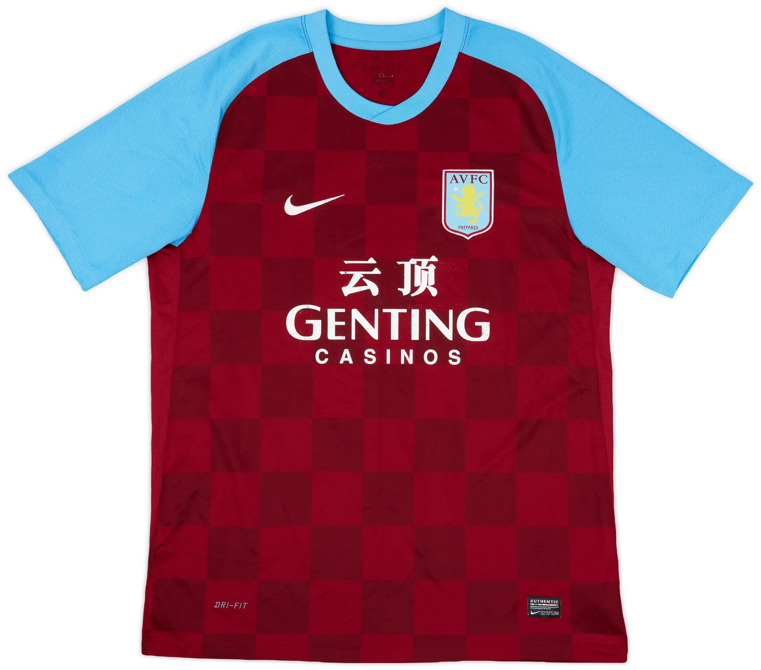 Aston Villa 2011/12 Home Jersey