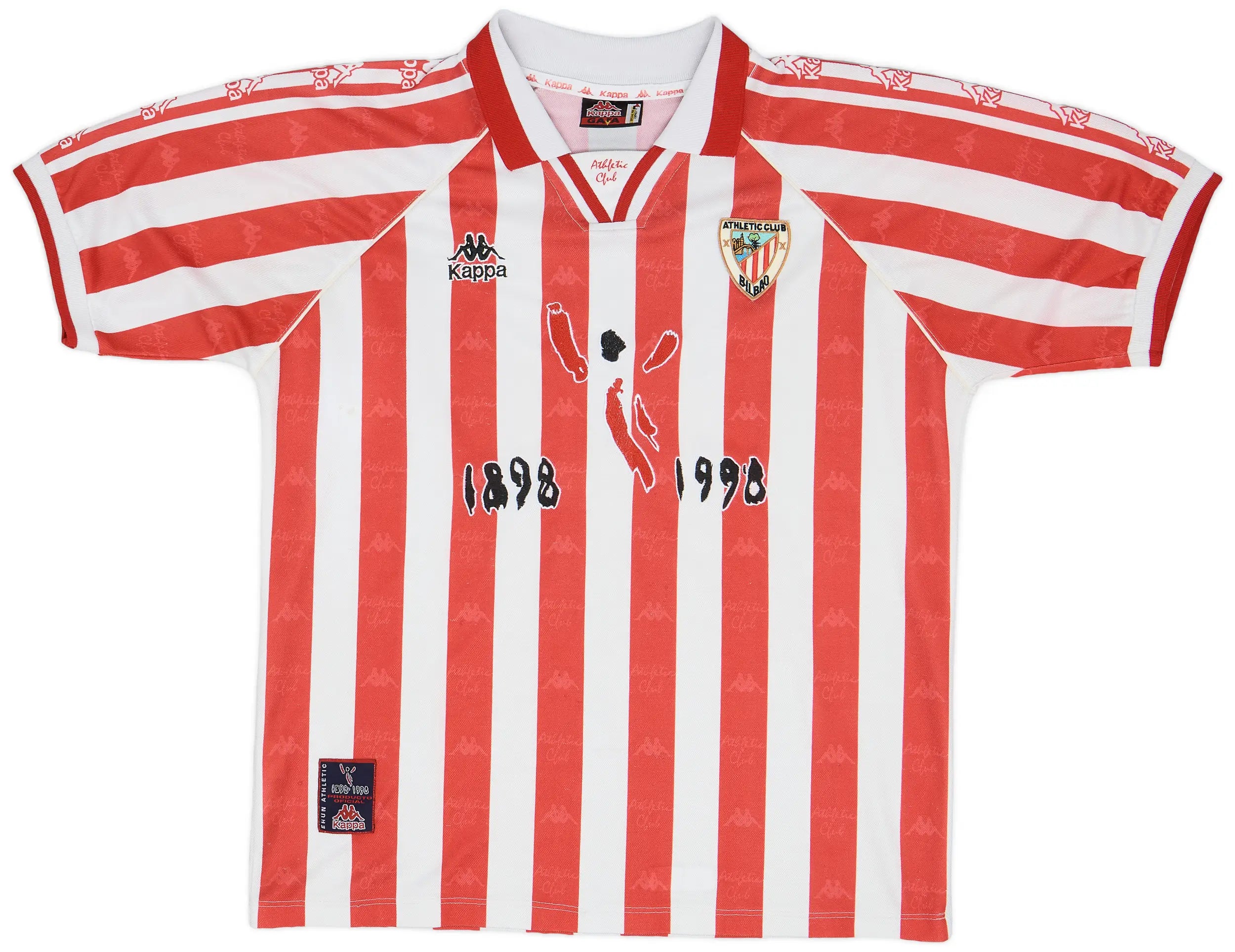 Athletic Bilbao 1997/98 Home Centenary Jersey