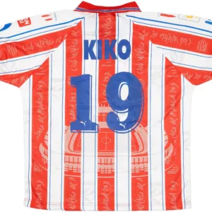 Atletico Madrid 1996/97 Home Jersey