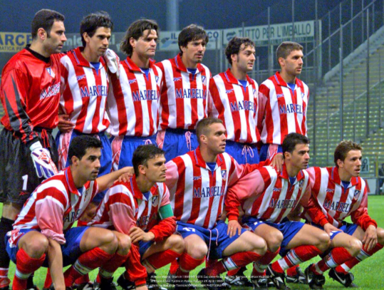 Atletico Madrid 1998/99 Home Jersey