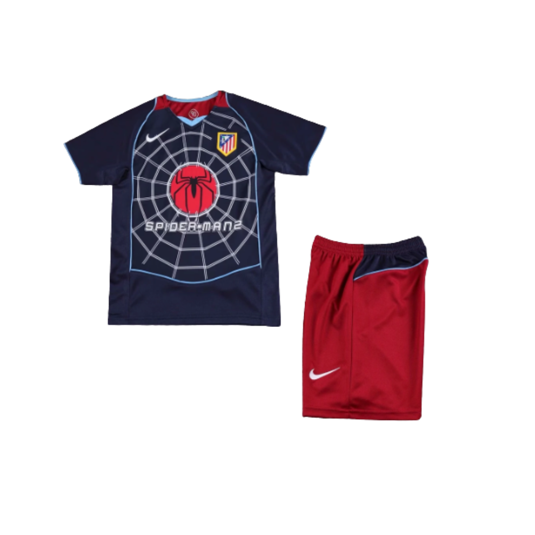 Atletico Madrid 2004/05 Away Kids Kit
