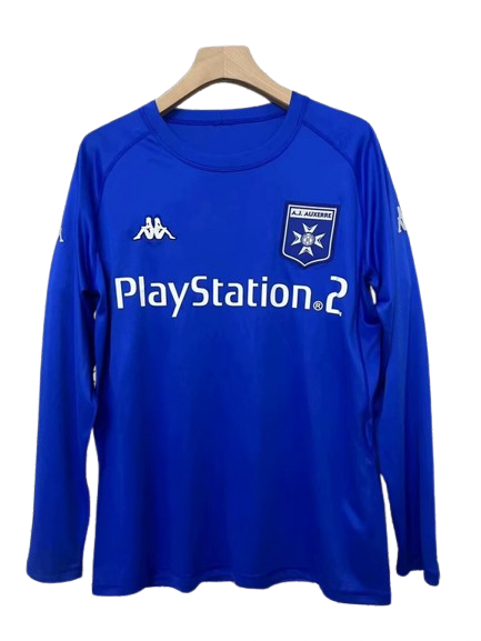 Auxerre 2003/04 Home Long Sleeve Jersey