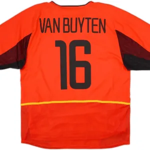 Belgium 2002 Home Jersey