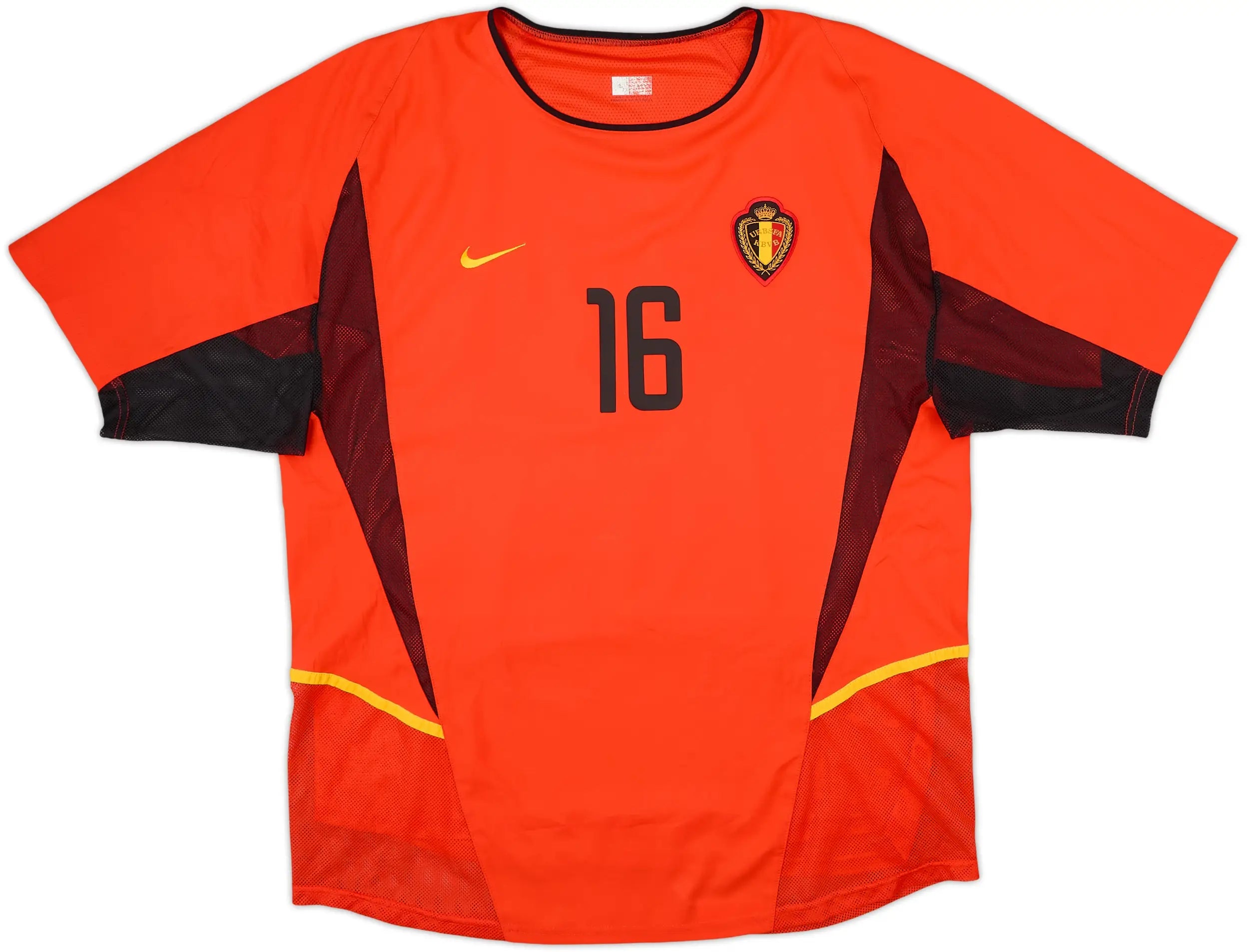 Belgium 2002 Home Jersey