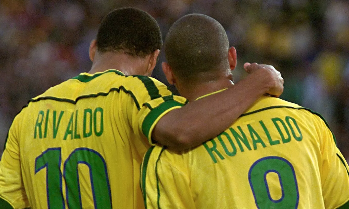 Brazil 1998 Home Long Sleeve Jersey