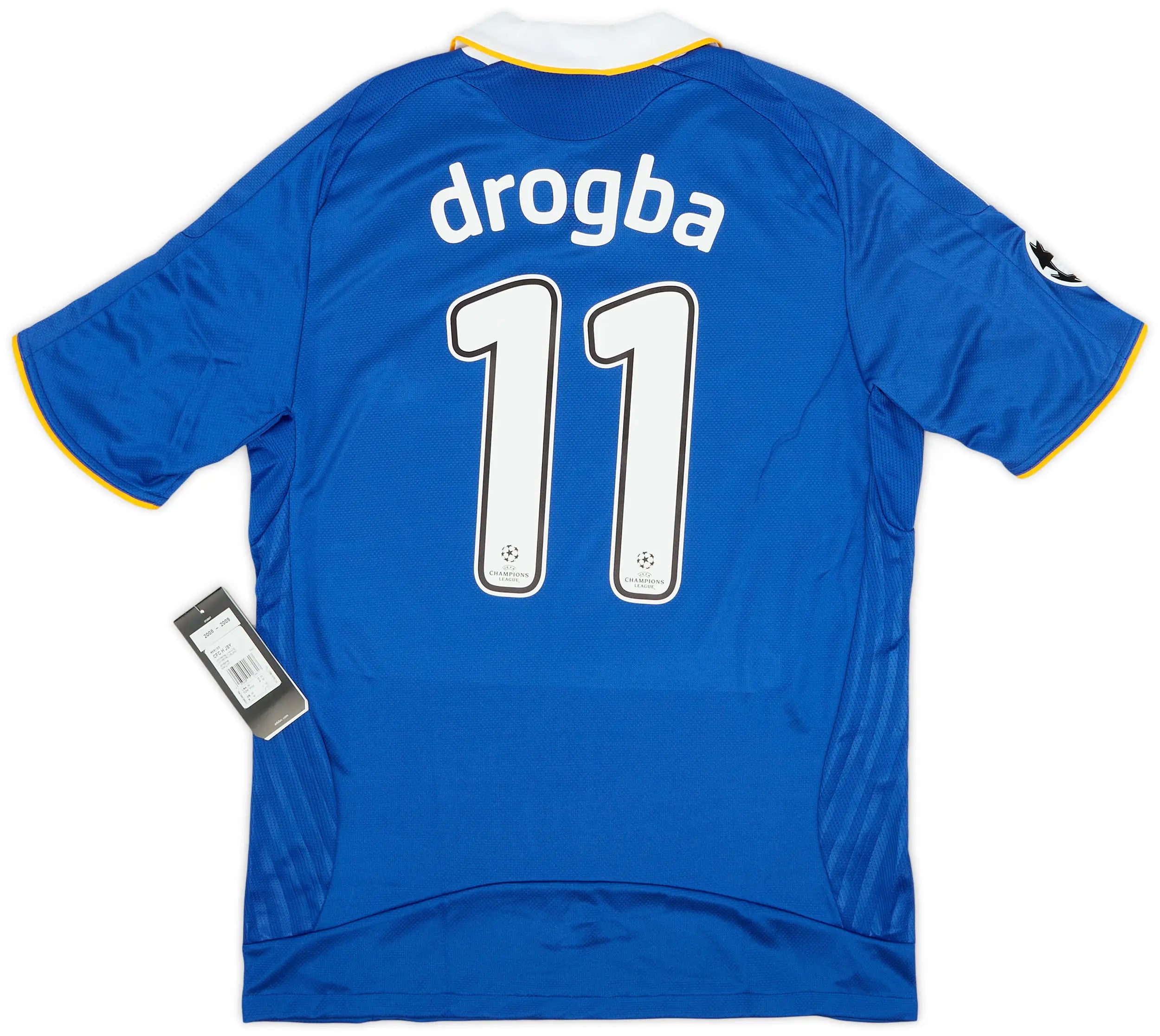 Chelsea FC 2008/09 Home Jersey w/ Champions League badge