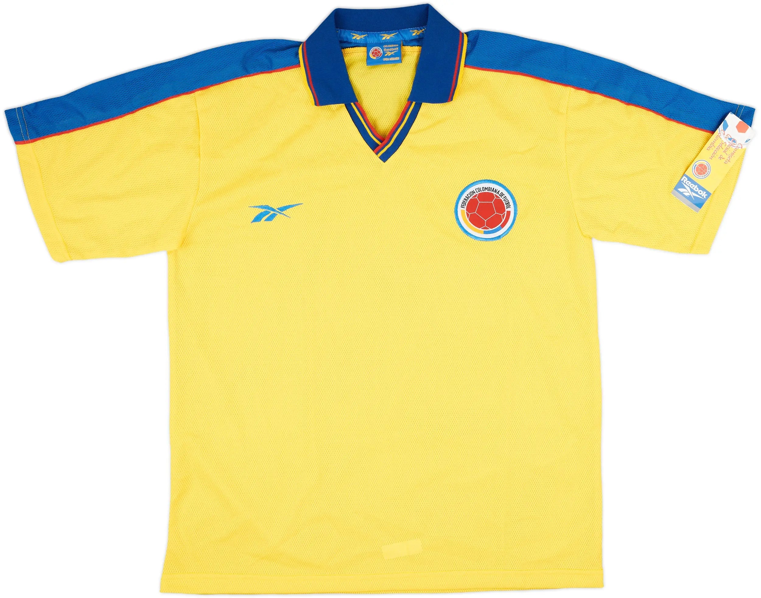 Colombia 1998 Home Jersey