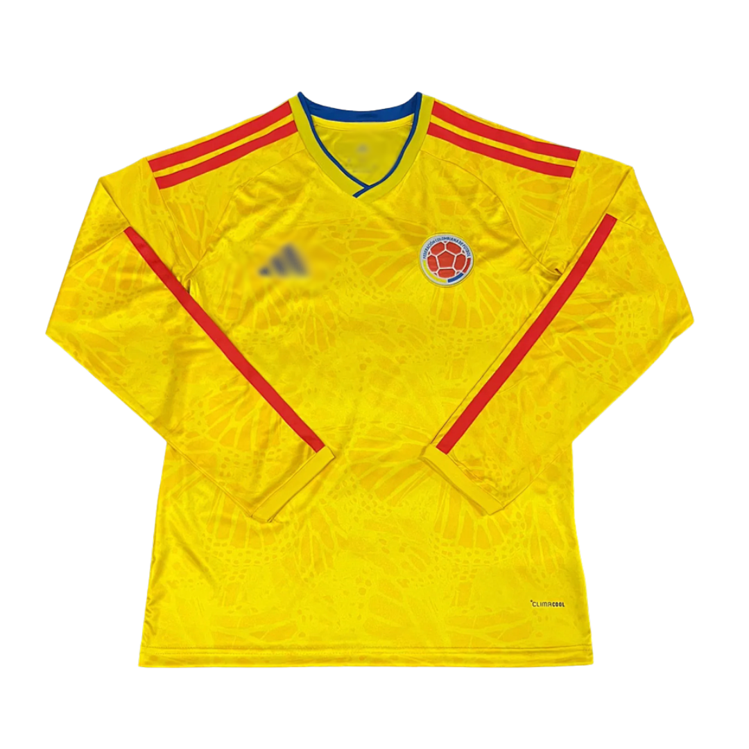 Colombia 2026 Home Long Sleeve Jersey