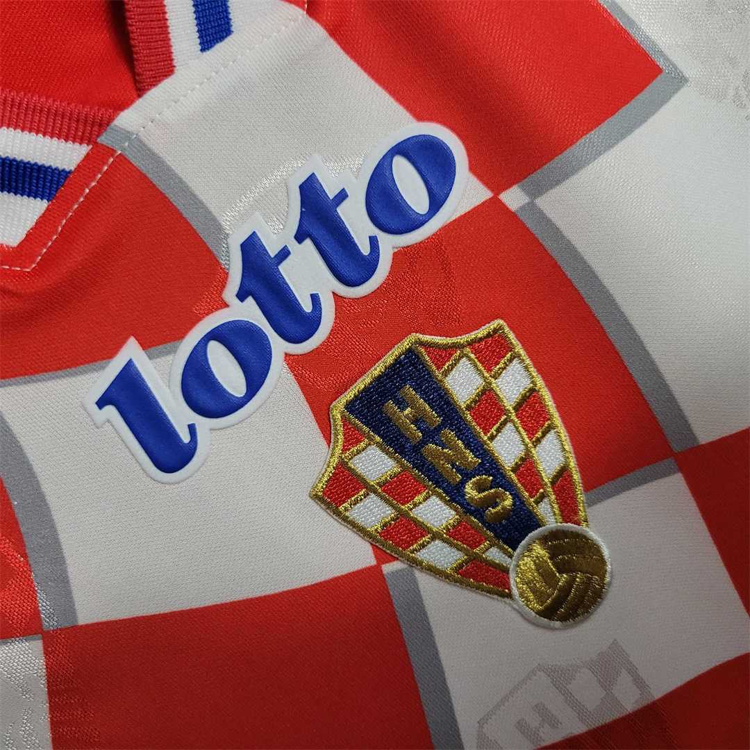 Croatia 1998 Home Jersey