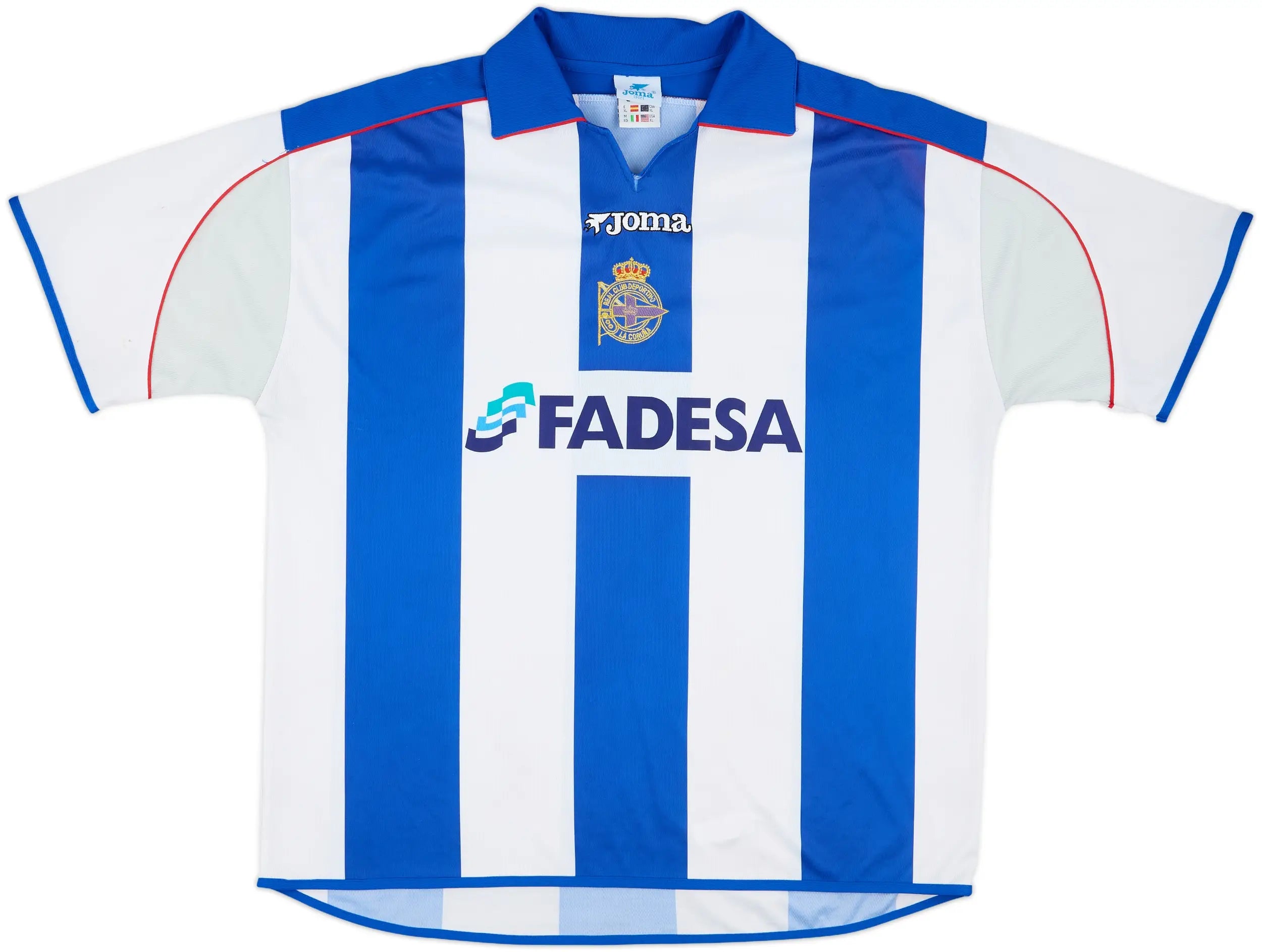Deportivo de La Coruña 2001/02 Home Jersey