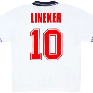England 1990/92 Home Jersey