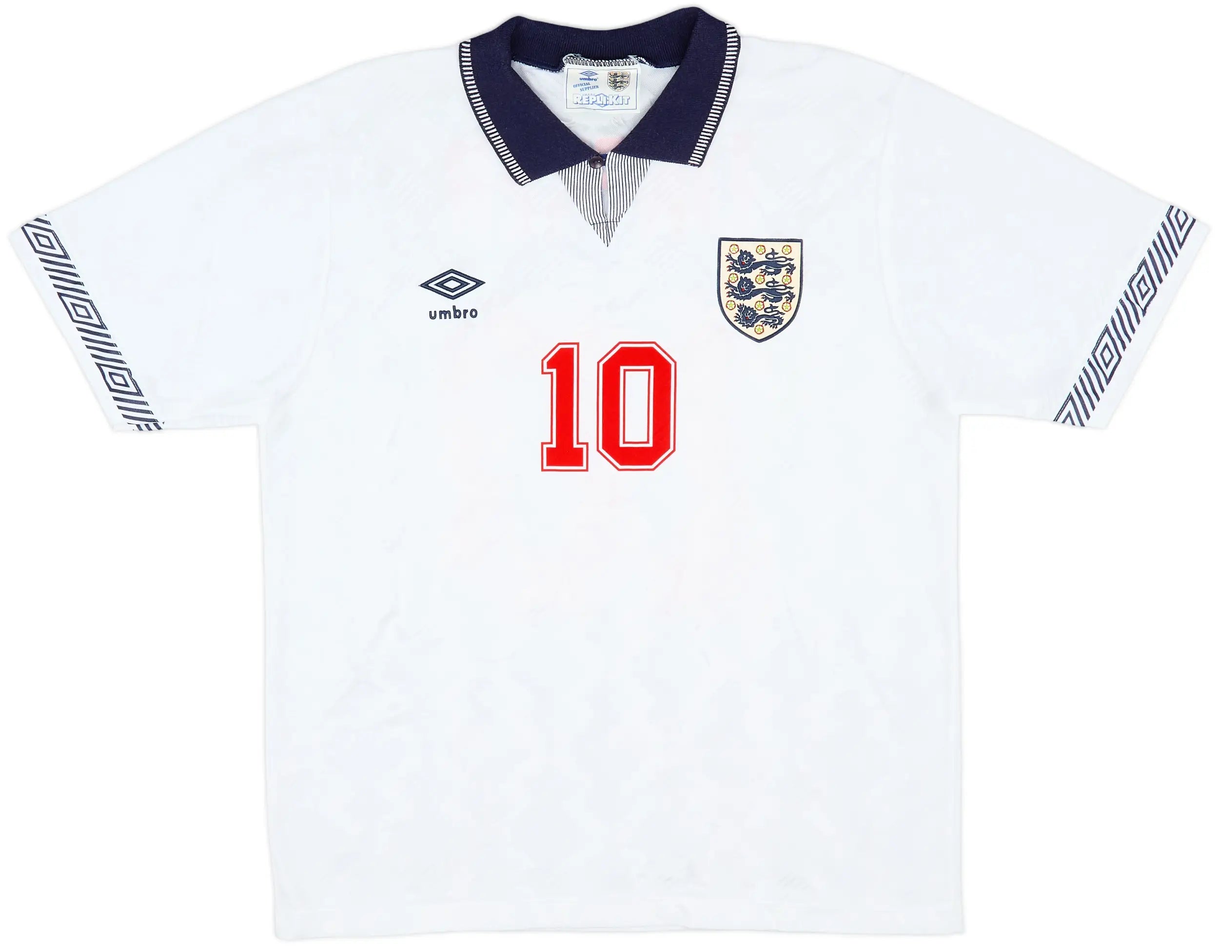 England 1990/92 Home Jersey