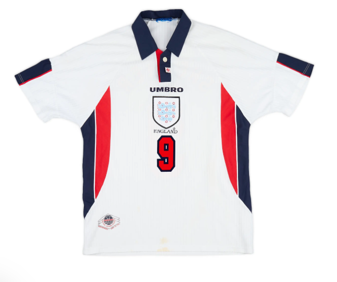 England 1998/99 Home Jersey