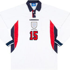 England 1998/99 Home Long Sleeve Jersey