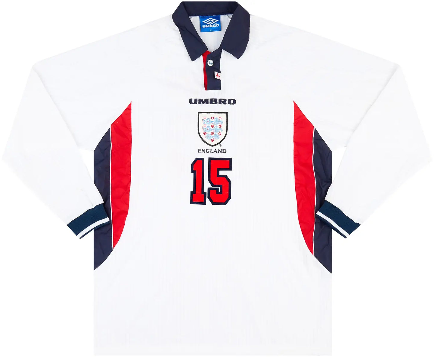 England 1998/99 Home Long Sleeve Jersey