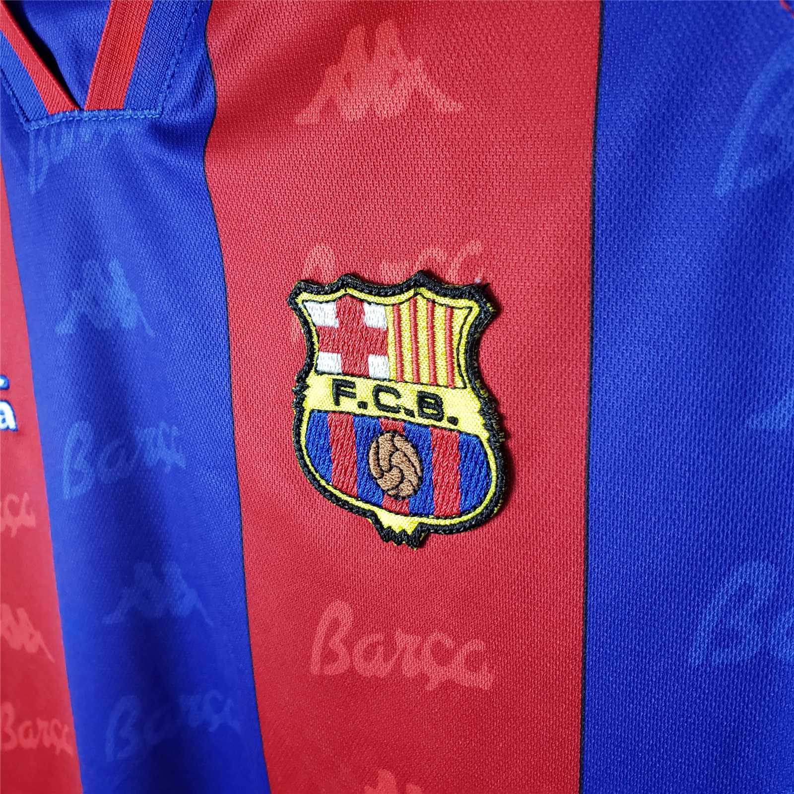 FC Barcelona 1996/97 Home Jersey