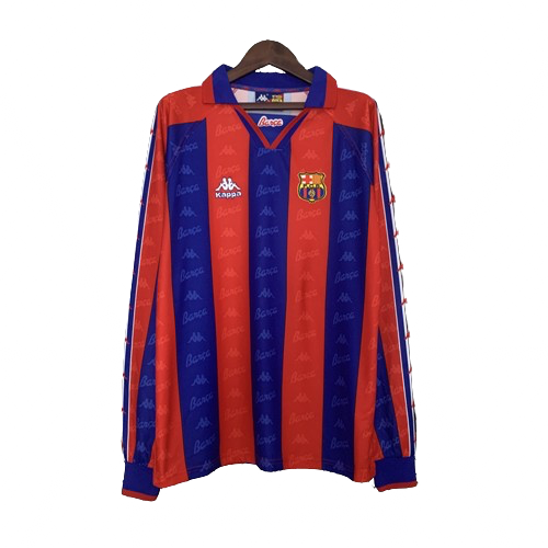 FC Barcelona 1996/97 Home Long Sleeve Jersey