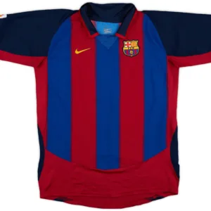 FC Barcelona 2003/04 Home Kids Kit