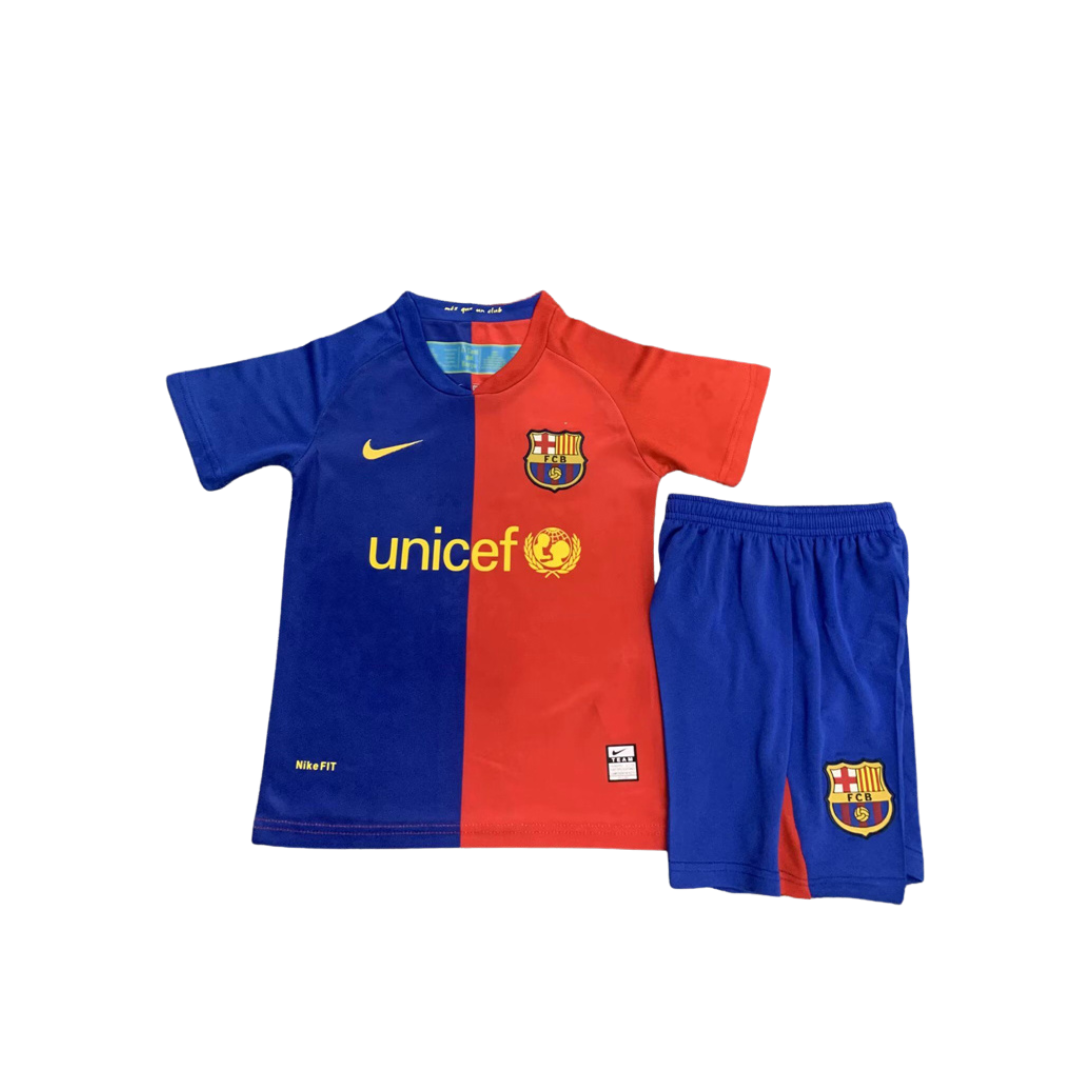 FC Barcelona 2008/09 Home Kids Kit