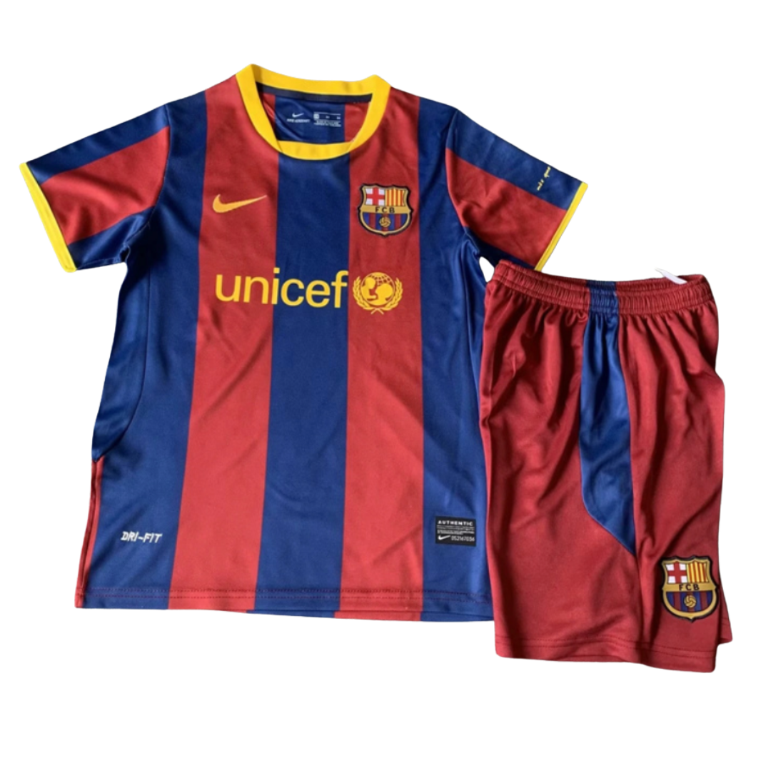 FC Barcelona 2010/11 Home Kids Kit