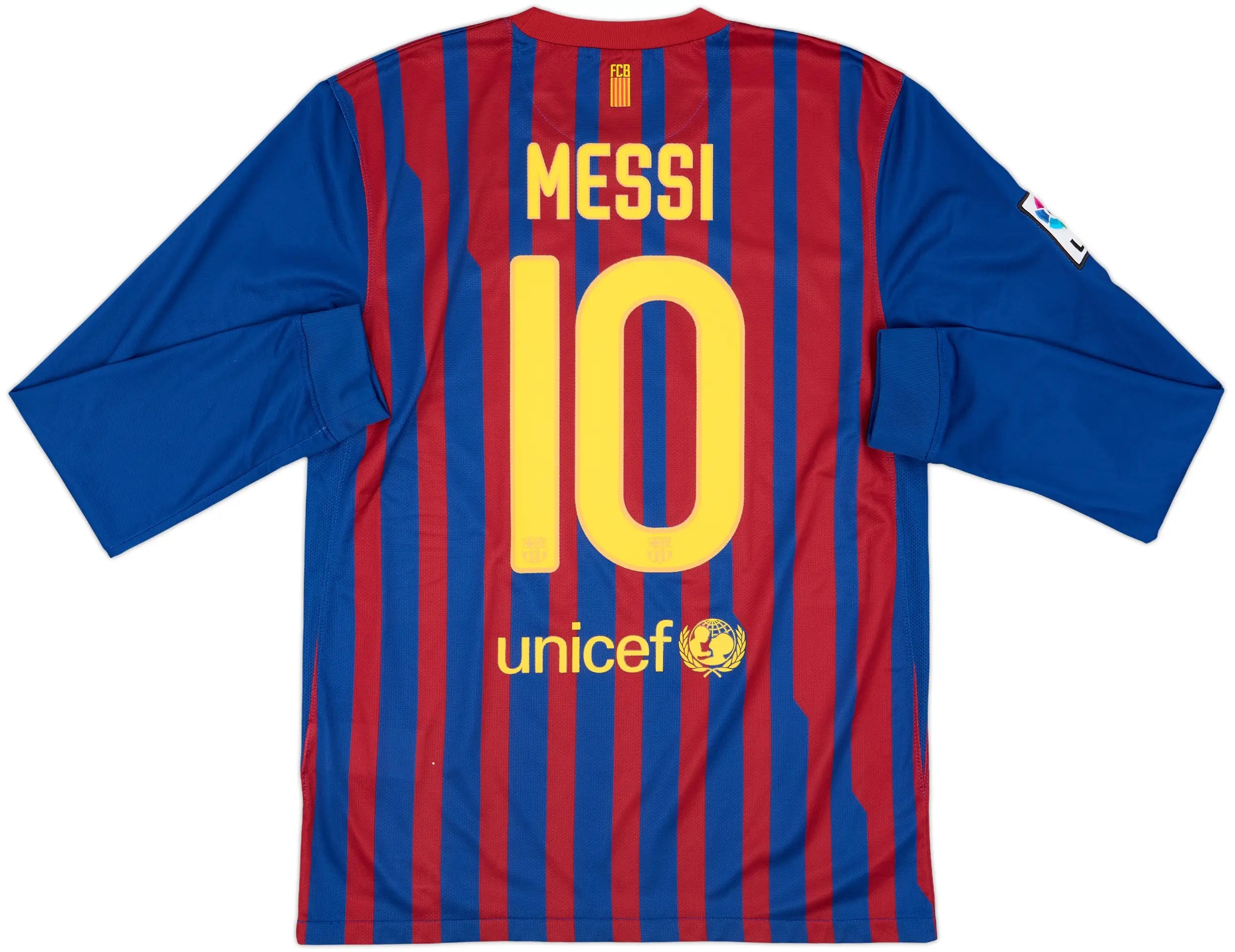FC Barcelona 2011/12 Home Long Sleeve Jersey