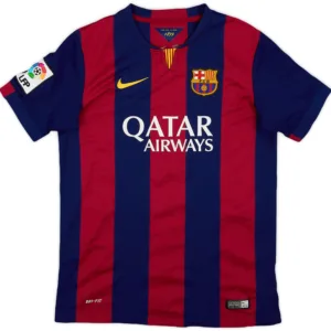 FC Barcelona 2014/15 Home Jersey w/ La Liga badge