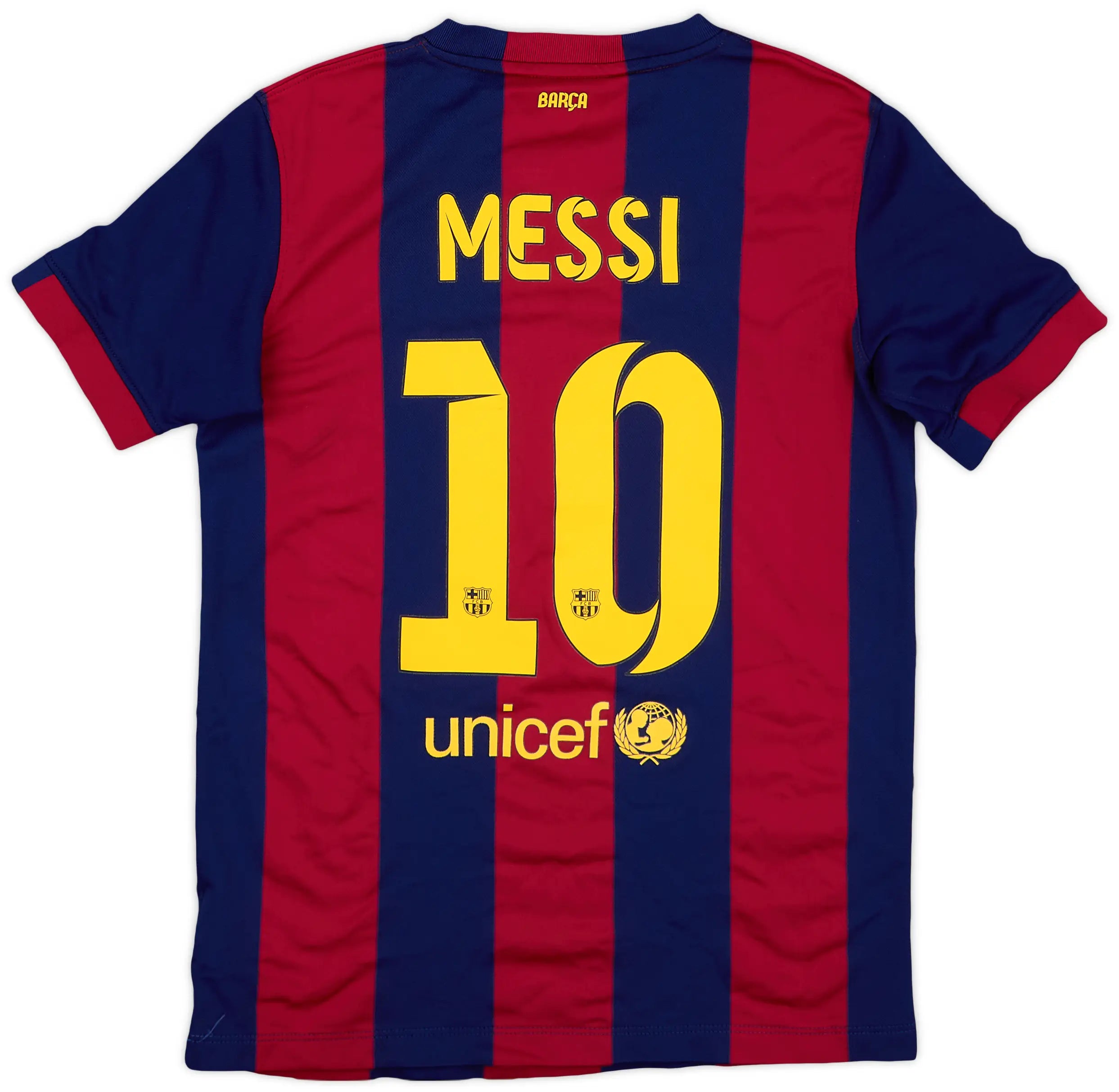 FC Barcelona 2014/15 Home Jersey w/ La Liga badge