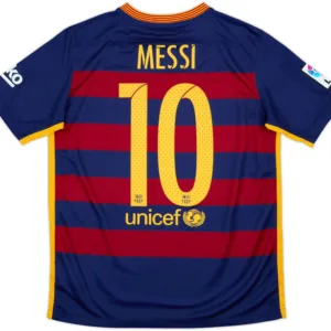 FC Barcelona 2015/16 Home Kids Kit