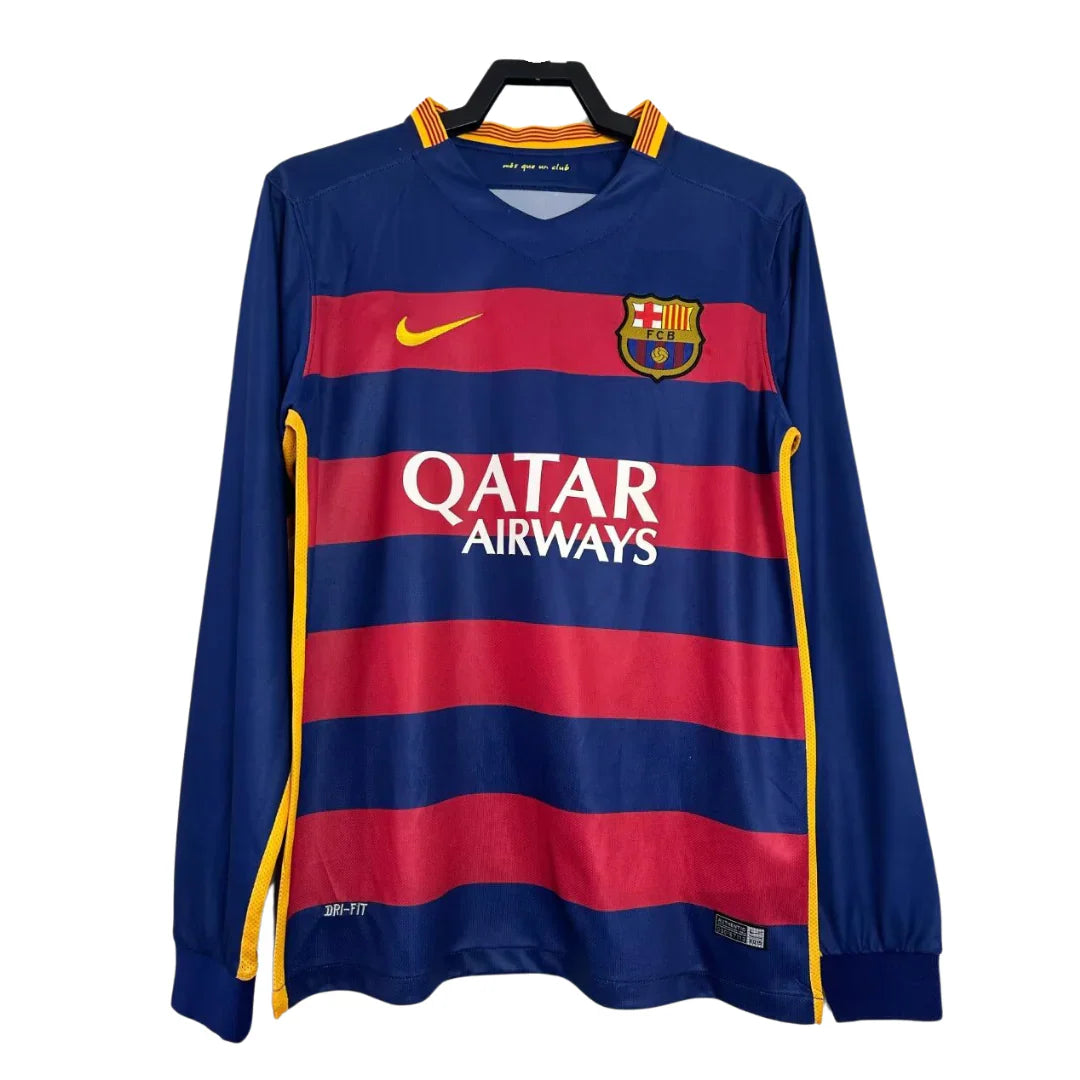 FC Barcelona 2015/16 Home Long Sleeve Jersey