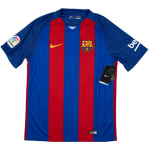 FC Barcelona 2016/17 Home Jersey w/ La Liga badge