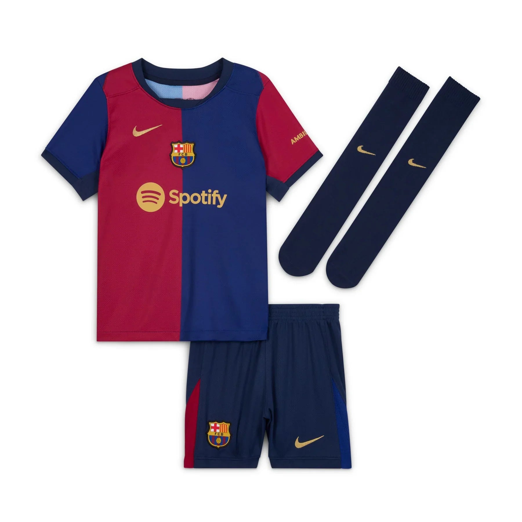 FC Barcelona 2024/25 Home Kids Kit