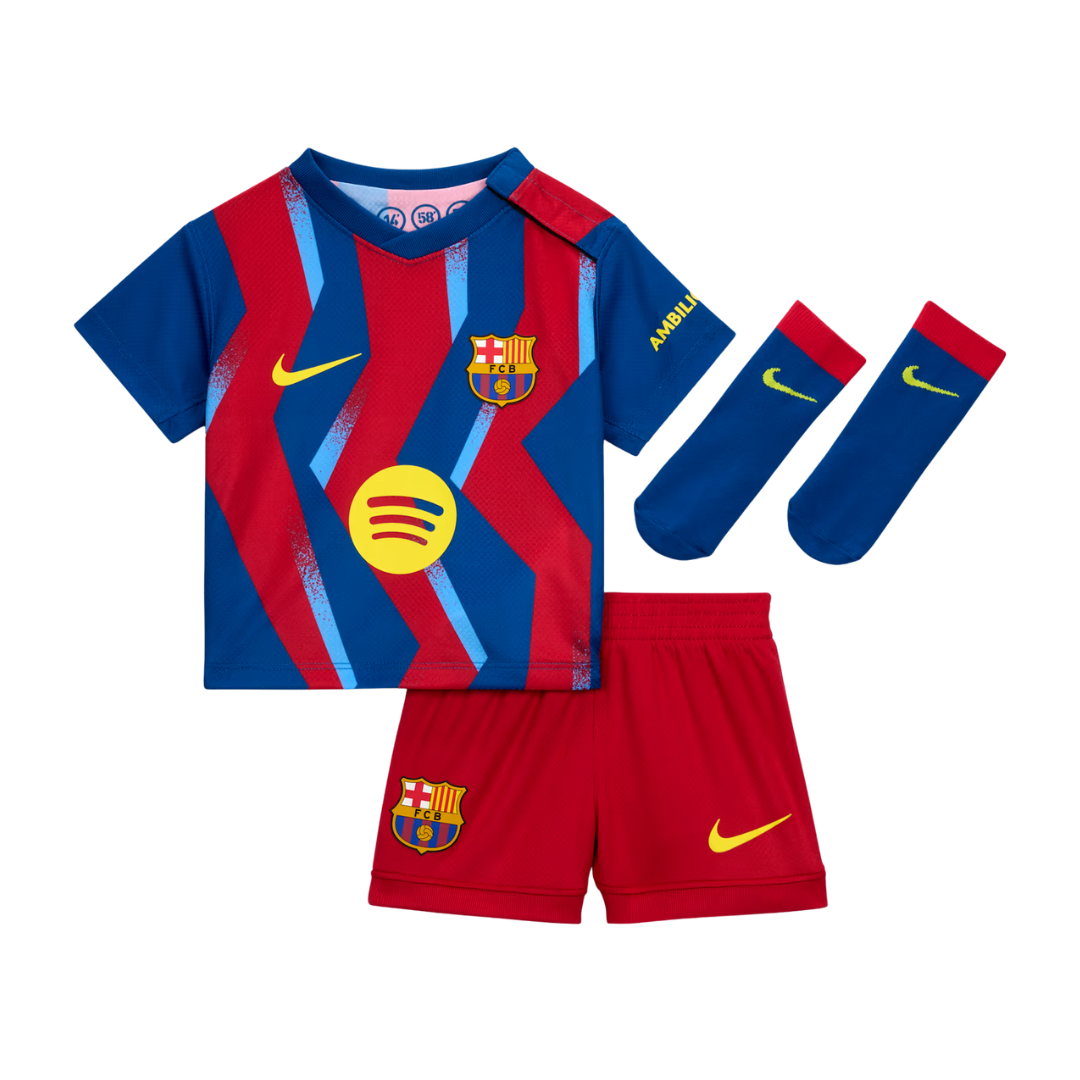 FC Barcelona 2025/26 Fourth Kids Kit