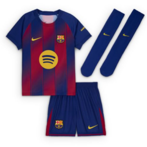 FC Barcelona 2025/26 Home Kids Kit