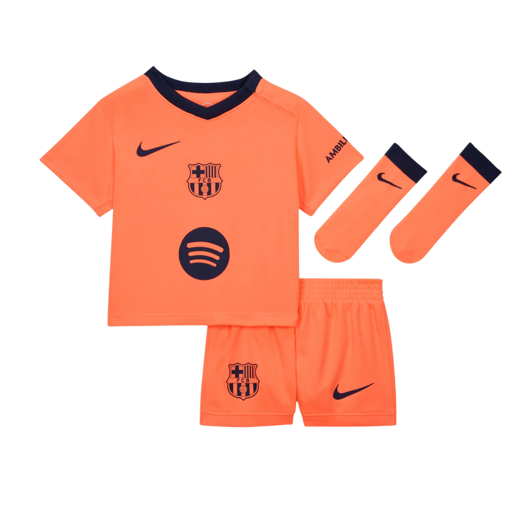 FC Barcelona 2025/26 Third Kids Kit