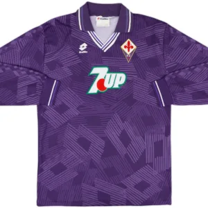 Fiorentina 1992/93 Home Long Sleeve Jersey