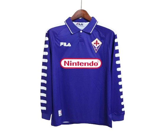 Fiorentina 1998/99 Home Long Sleeve Jersey