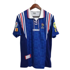 France 1996 Home Jersey EURO '96 badge