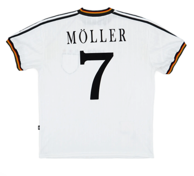 Germany 1996 Home Jersey