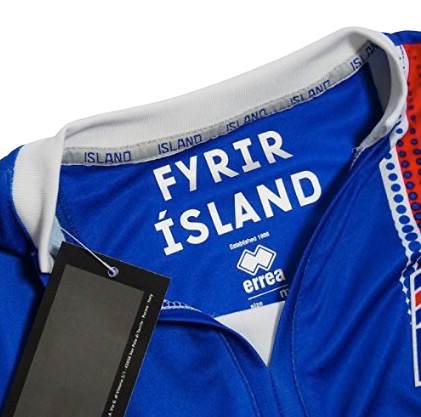 Iceland 2016 Home Jersey