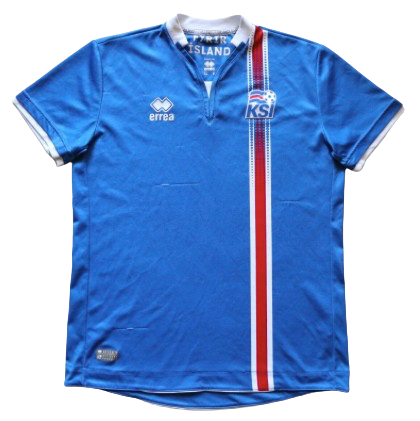 Iceland 2016 Home Jersey