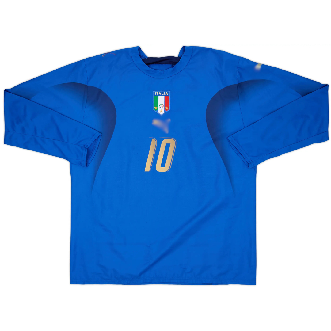 Italy 2006 Home Long Sleeve Jersey