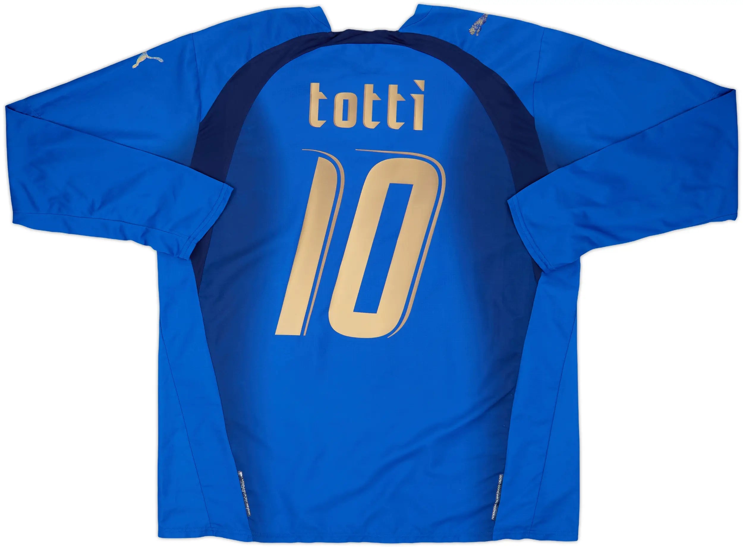Italy 2006 Home Long Sleeve Jersey