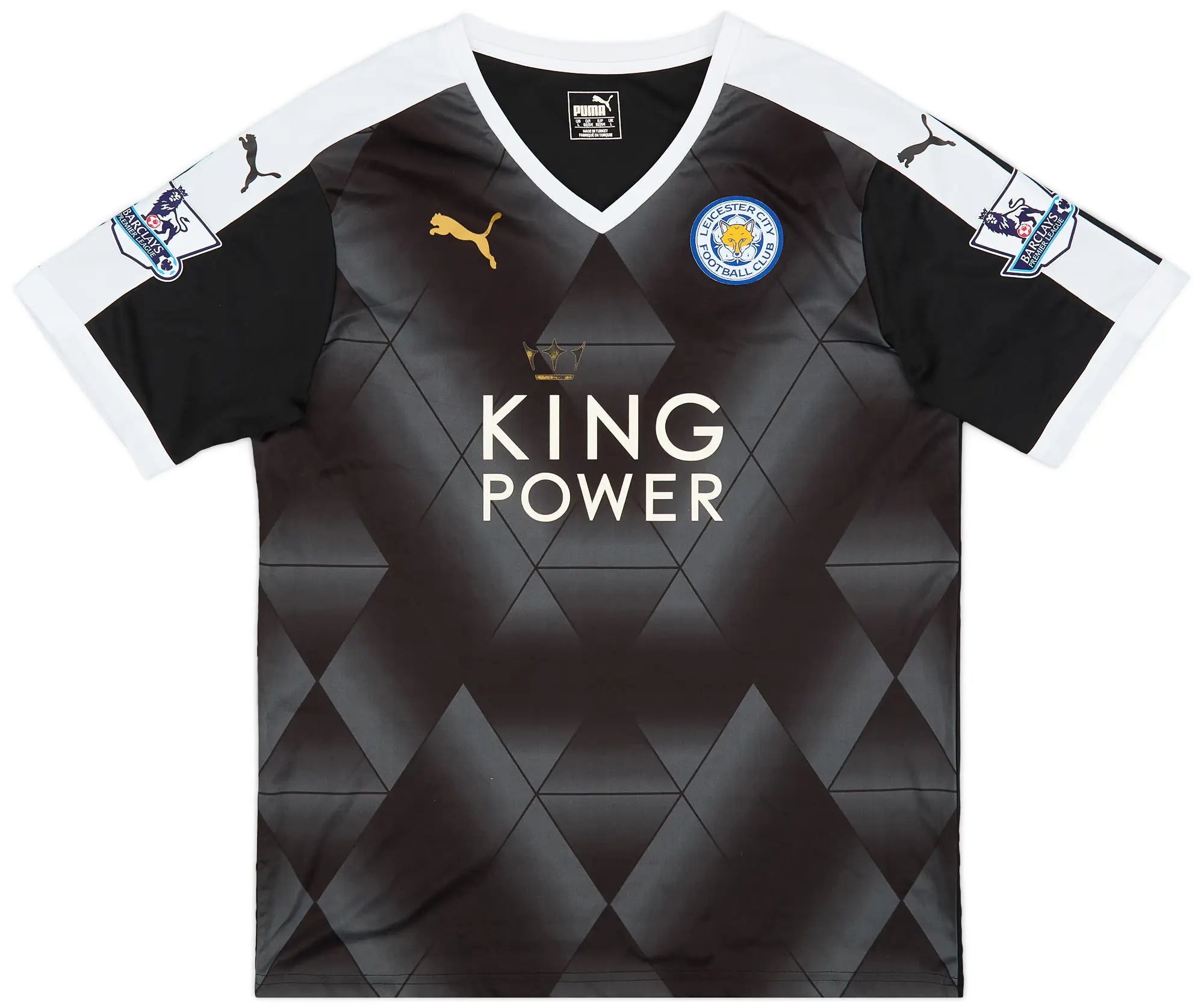 Leicester City 2015/16 Away Jersey w/ Premier League badge