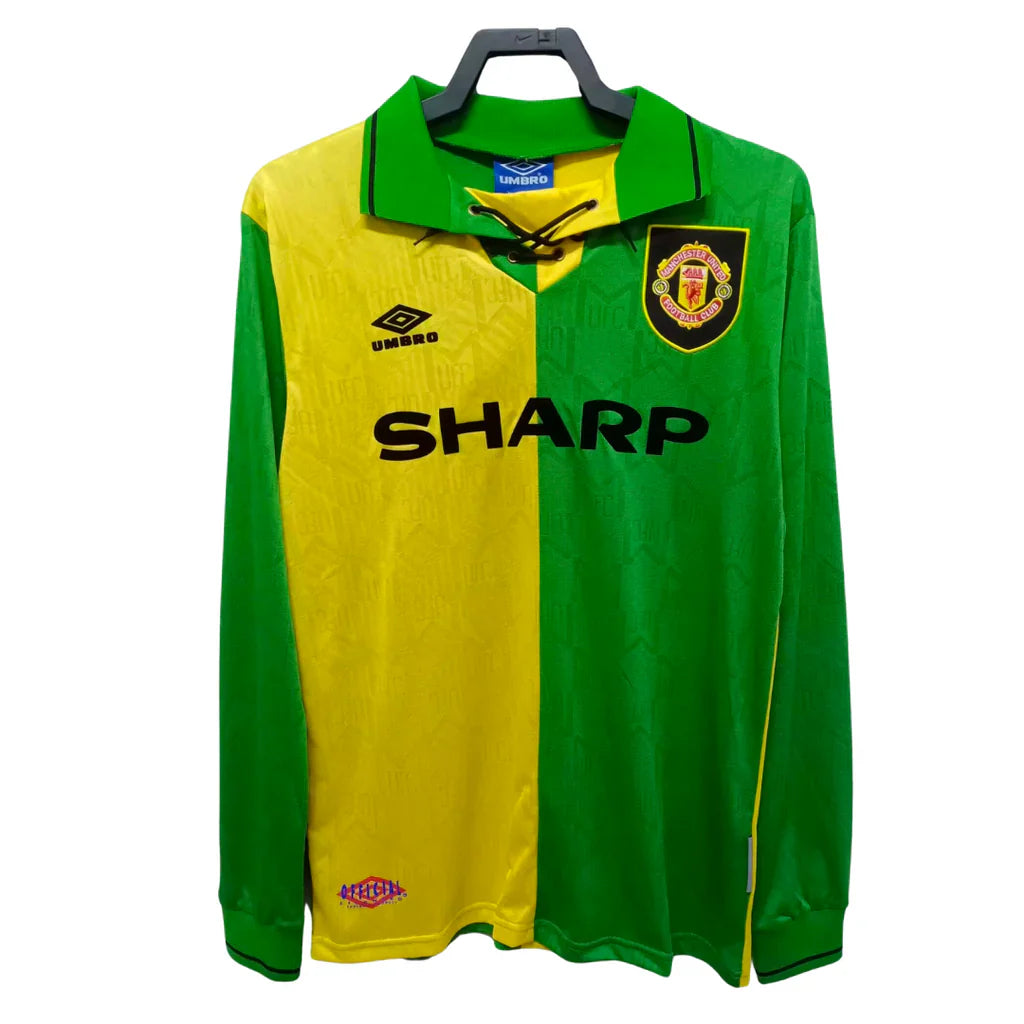 Manchester United 1993/94 Away Long Sleeve Jersey