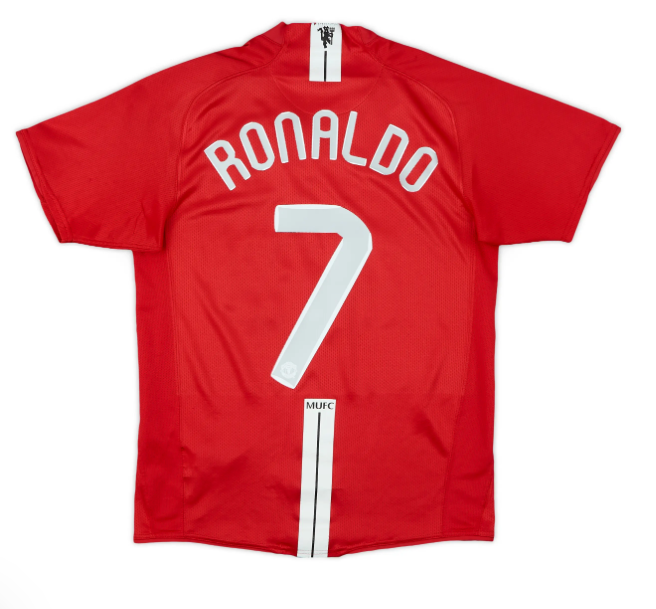 Manchester United 2007/09 Home Jersey
