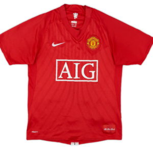 Manchester United 2007/09 Home Jersey