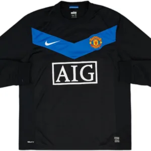 Manchester United 2009/10 Away Long Sleeve Jersey