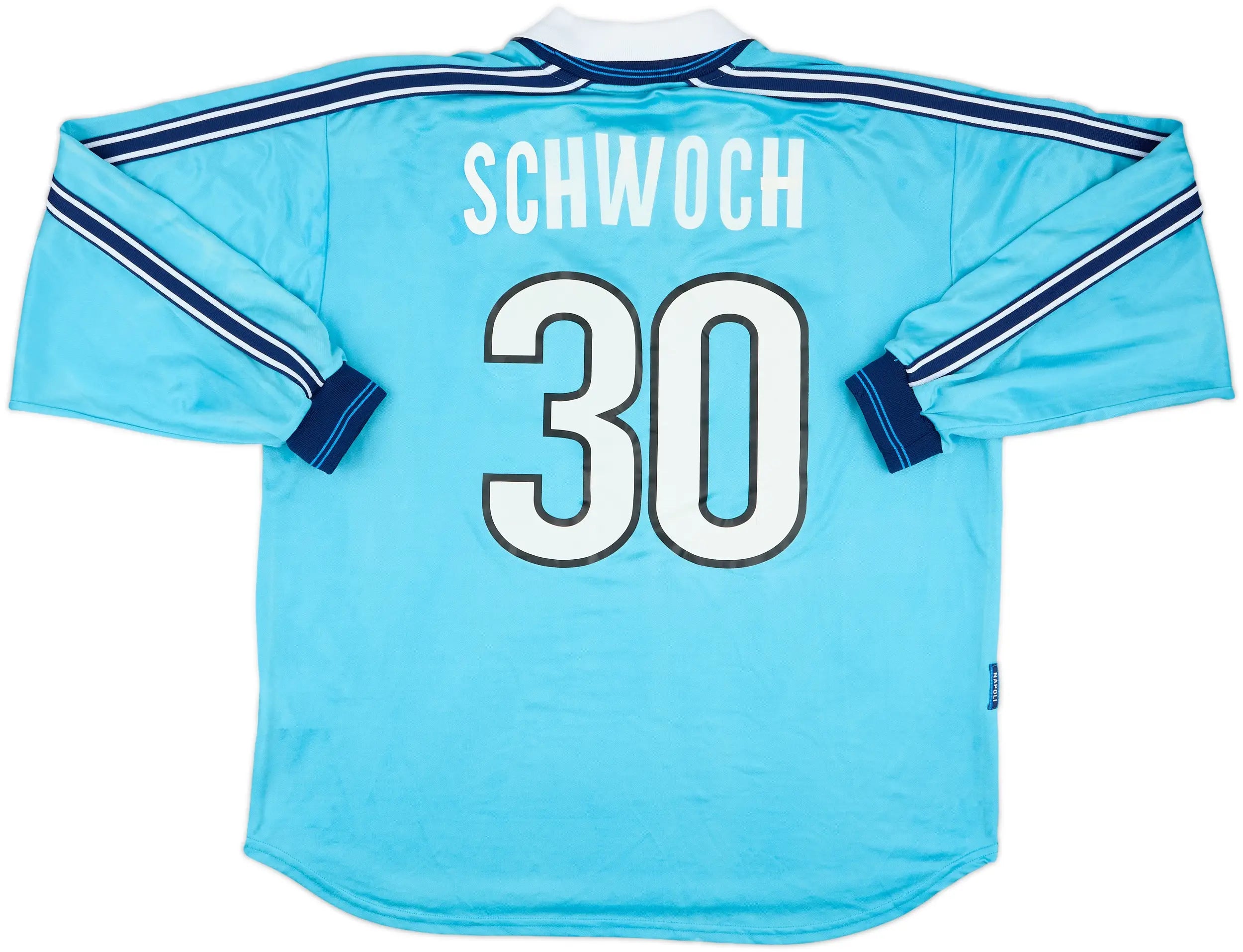 Napoli 1998/99 Home Long Sleeve Jersey w/ Liga Calcio patch