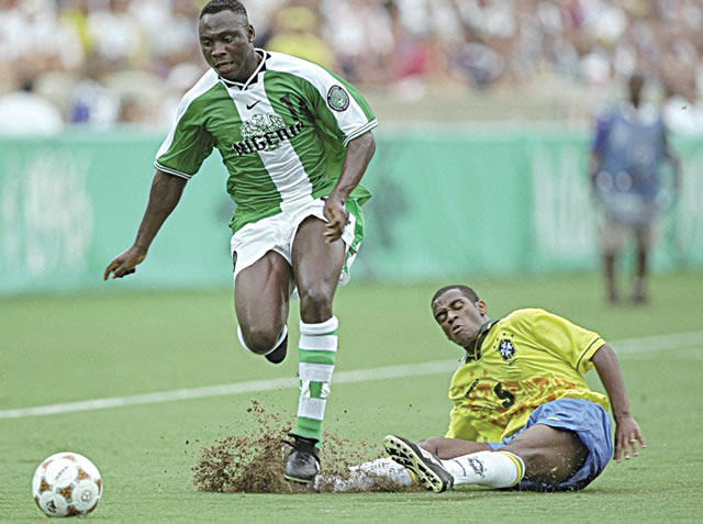 Nigeria 1996 Away Jersey