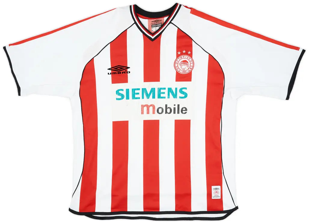 Olympiacos 2001/02 Home Jersey